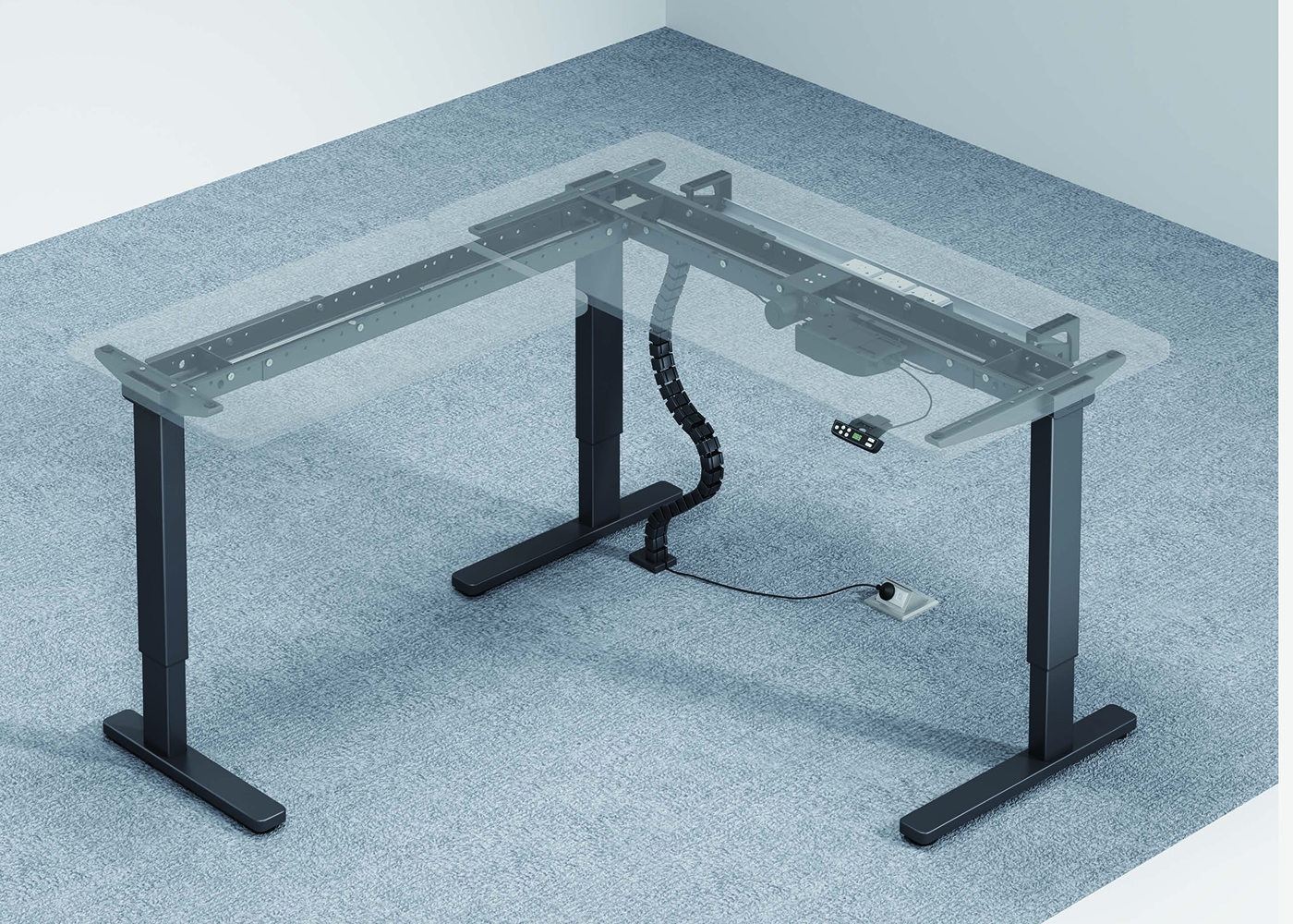 米克智能升降桌A06，上海智能升降桌，【尺寸 價格 圖片 品牌】