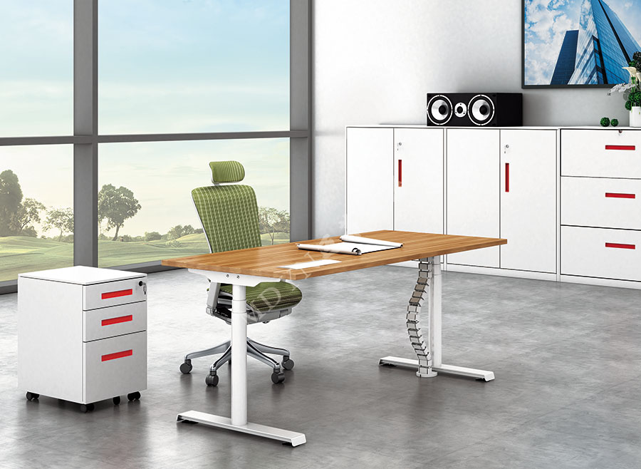 上海辦公家具采購(gòu)智能升降辦公桌